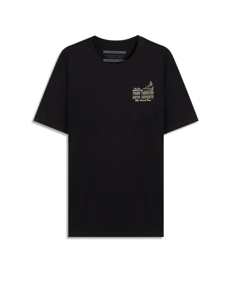 T-Shirt Cotton Fine Auto Experts Preto