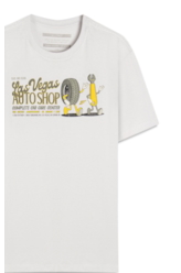T-Shirt Cotton Fine Autoshop Prata