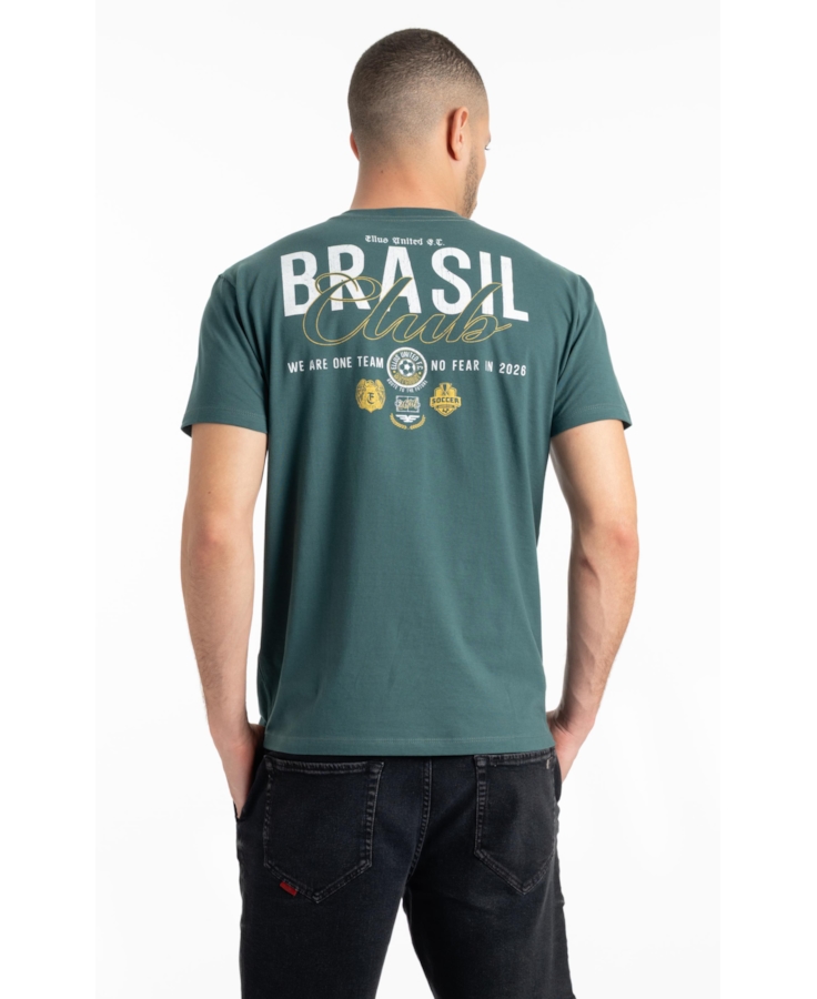 T-Shirt Cotton Fine Brazil Club Classic Bottle