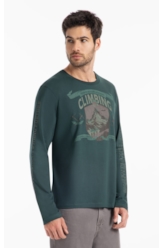 T-Shirt Cotton Fine Climbing Classic Lousa
