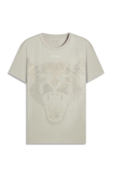 T-Shirt Cotton Fine Cougar Ellus Azul Seco