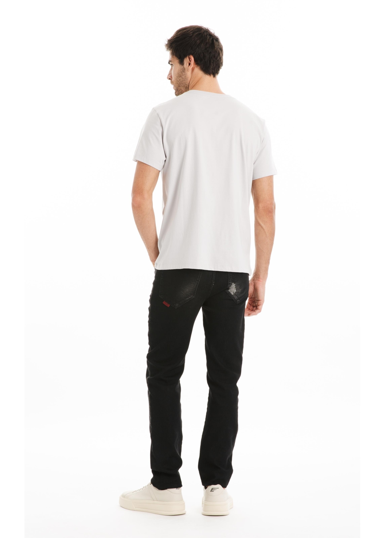 T-Shirt Cotton Fine Cougar Ellus Azul Seco