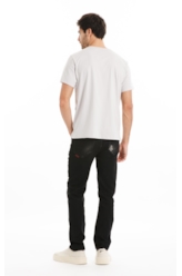 T-Shirt Cotton Fine Cougar Ellus Azul Seco