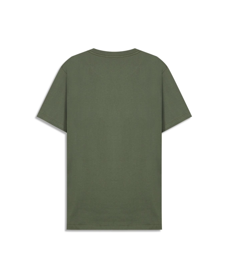 T-Shirt Cotton Fine Cougar Ellus Verde Army