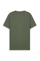 T-Shirt Cotton Fine Cougar Ellus Verde Army