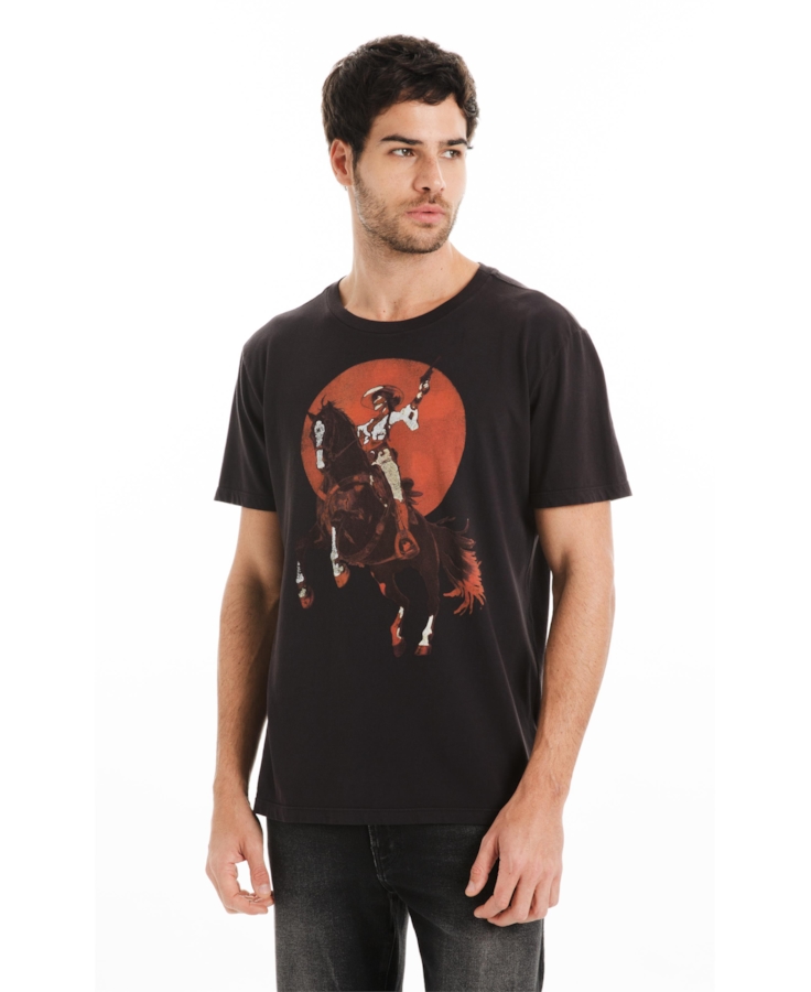 T-Shirt Cotton Fine Cowgirl Liberty Plumbo