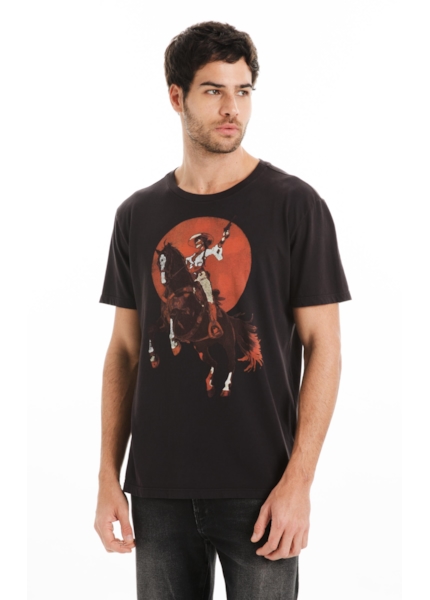 T-Shirt Cotton Fine Cowgirl Liberty Plumbo