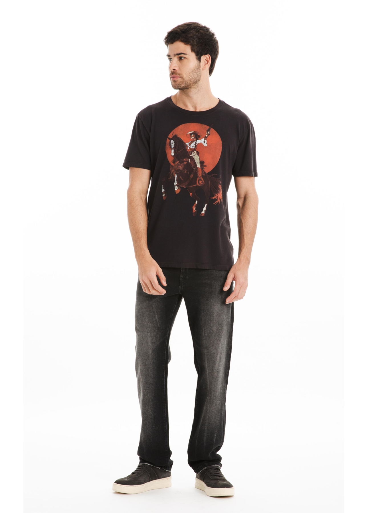 T-Shirt Cotton Fine Cowgirl Liberty Plumbo
