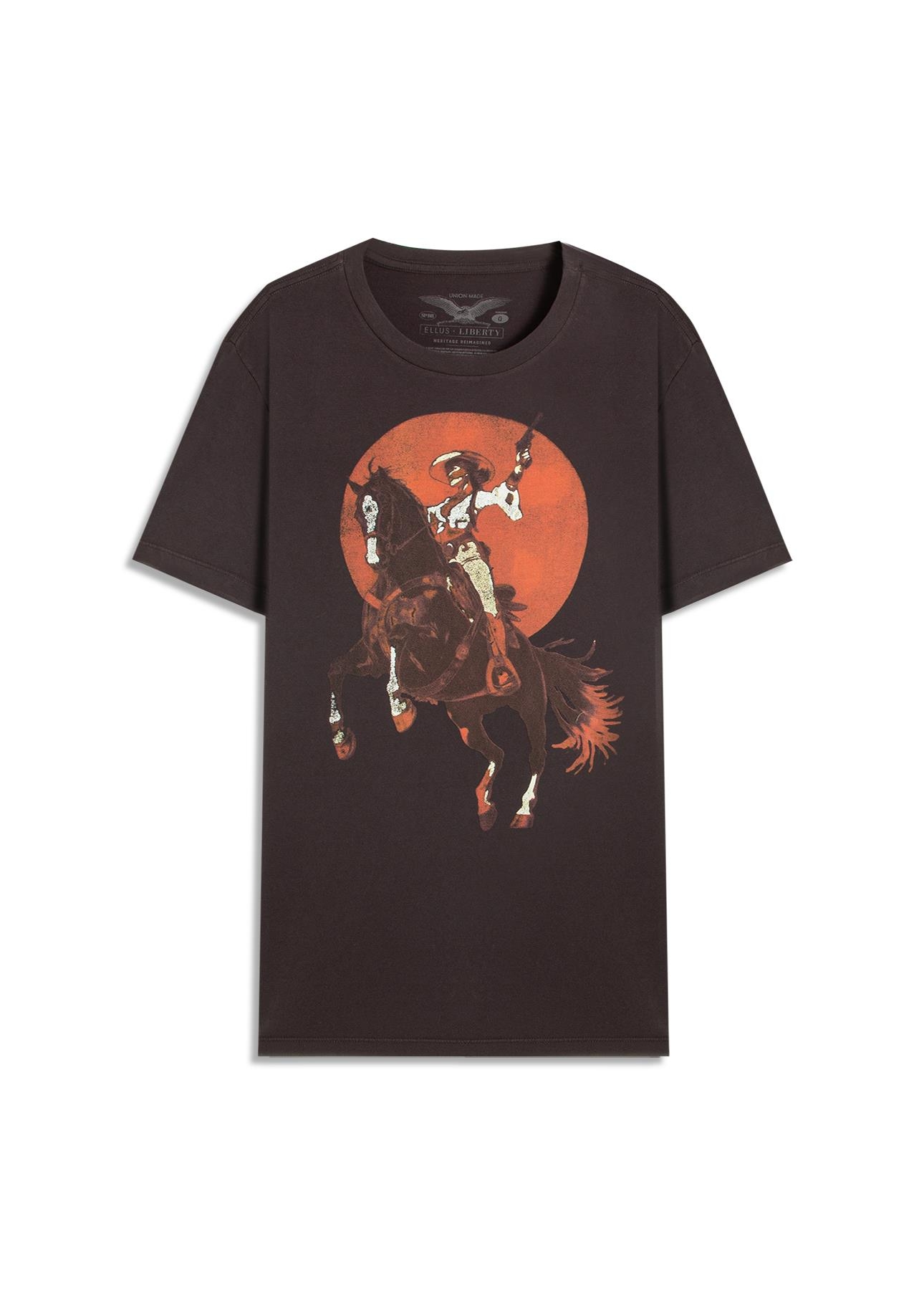 T-Shirt Cotton Fine Cowgirl Liberty Plumbo