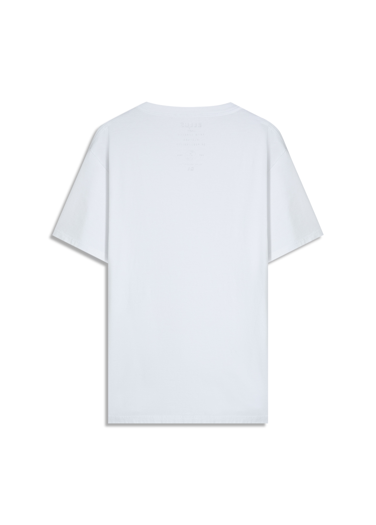 T-Shirt Cotton Fine e Compass Hotfix Classic Off White