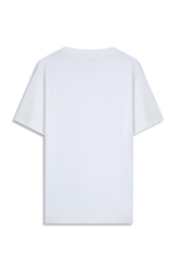T-Shirt Cotton Fine e Compass Hotfix Classic Off White