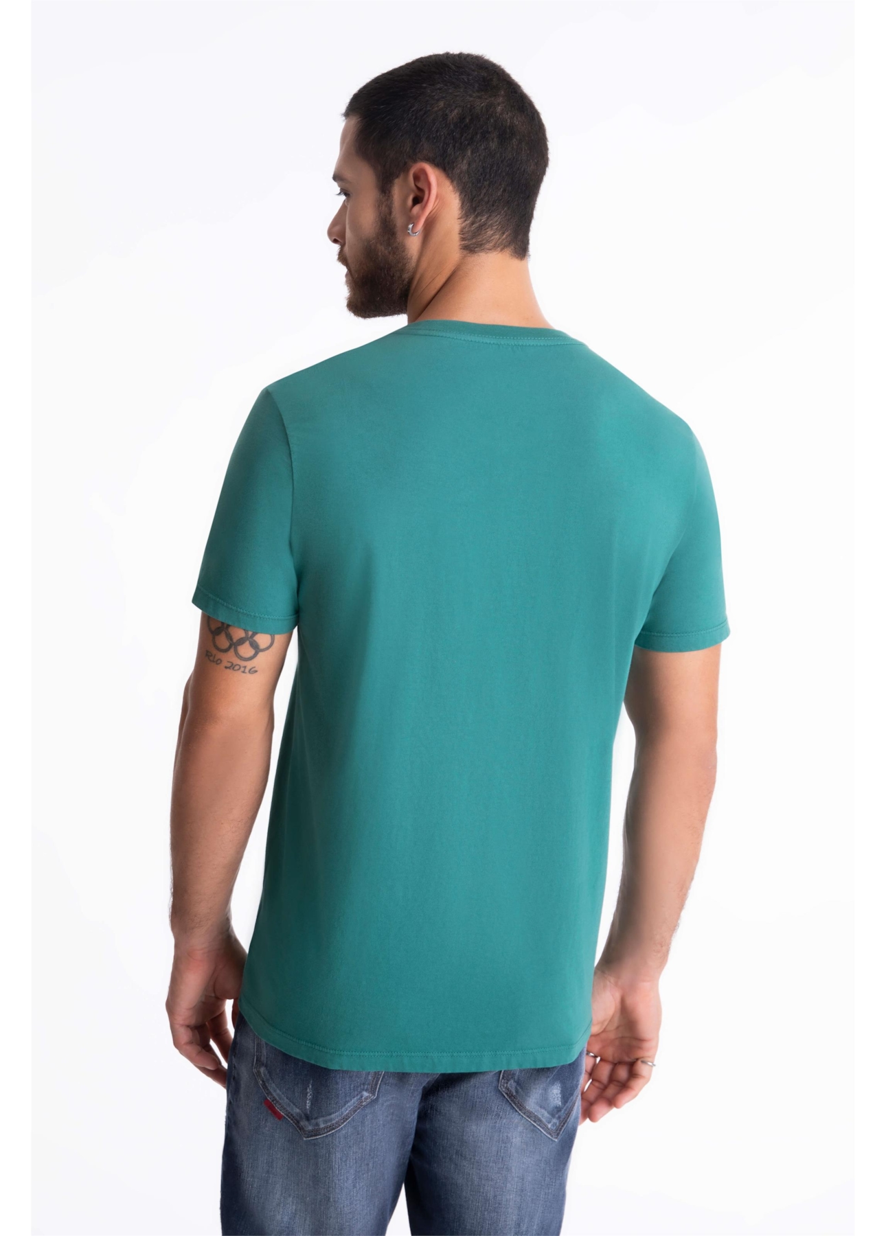 T-Shirt Cotton Fine Eagle Premium Folha