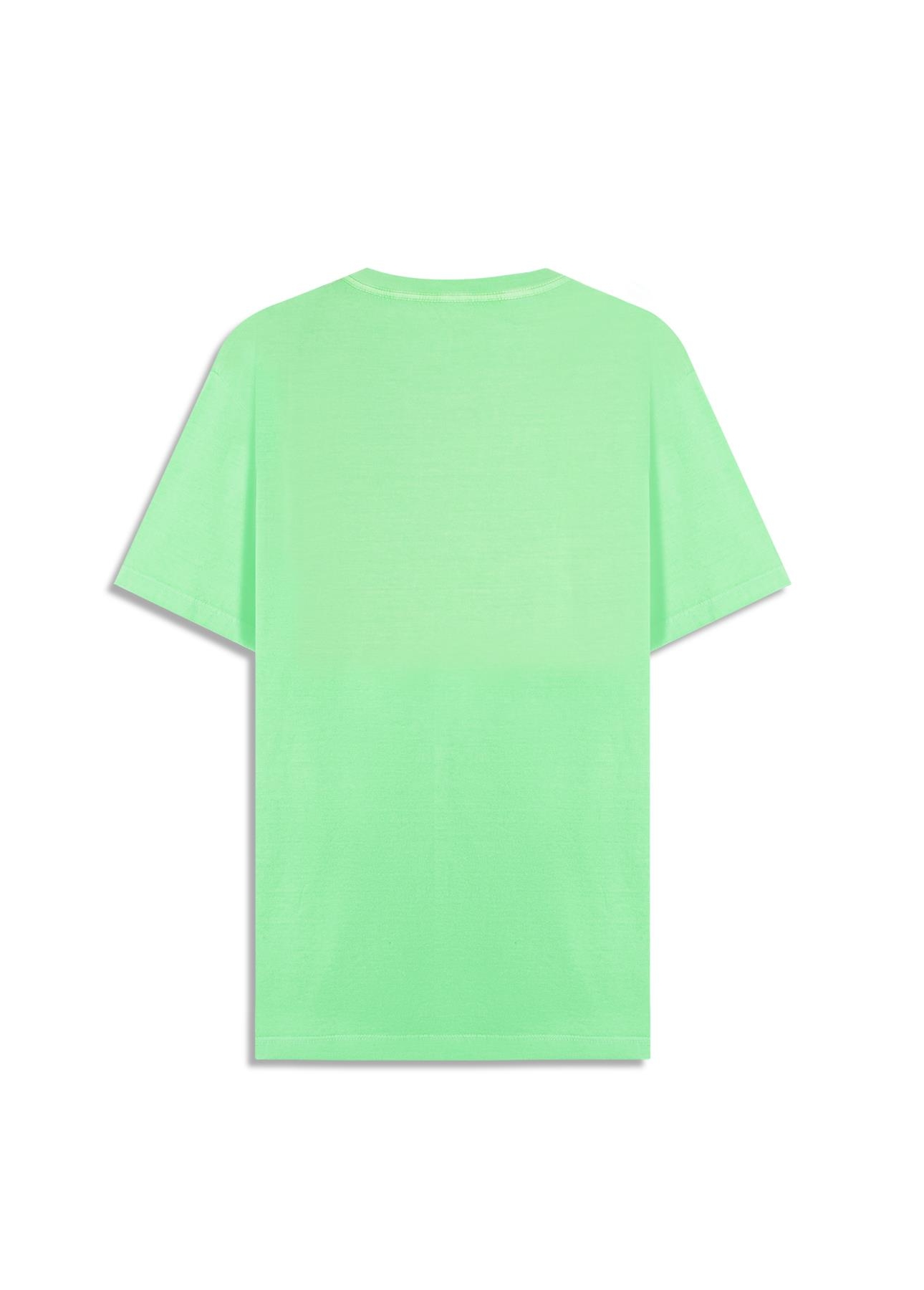 T-Shirt Cotton Fine Eagle Verde Fluor