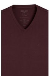 T-Shirt Cotton Fine Easa Classic Bordeaux