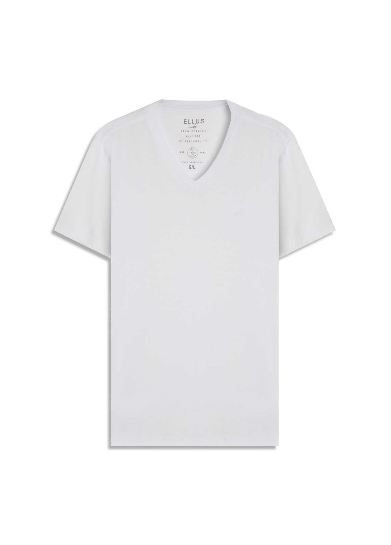 T-Shirt Cotton Fine Easa Classic Branco