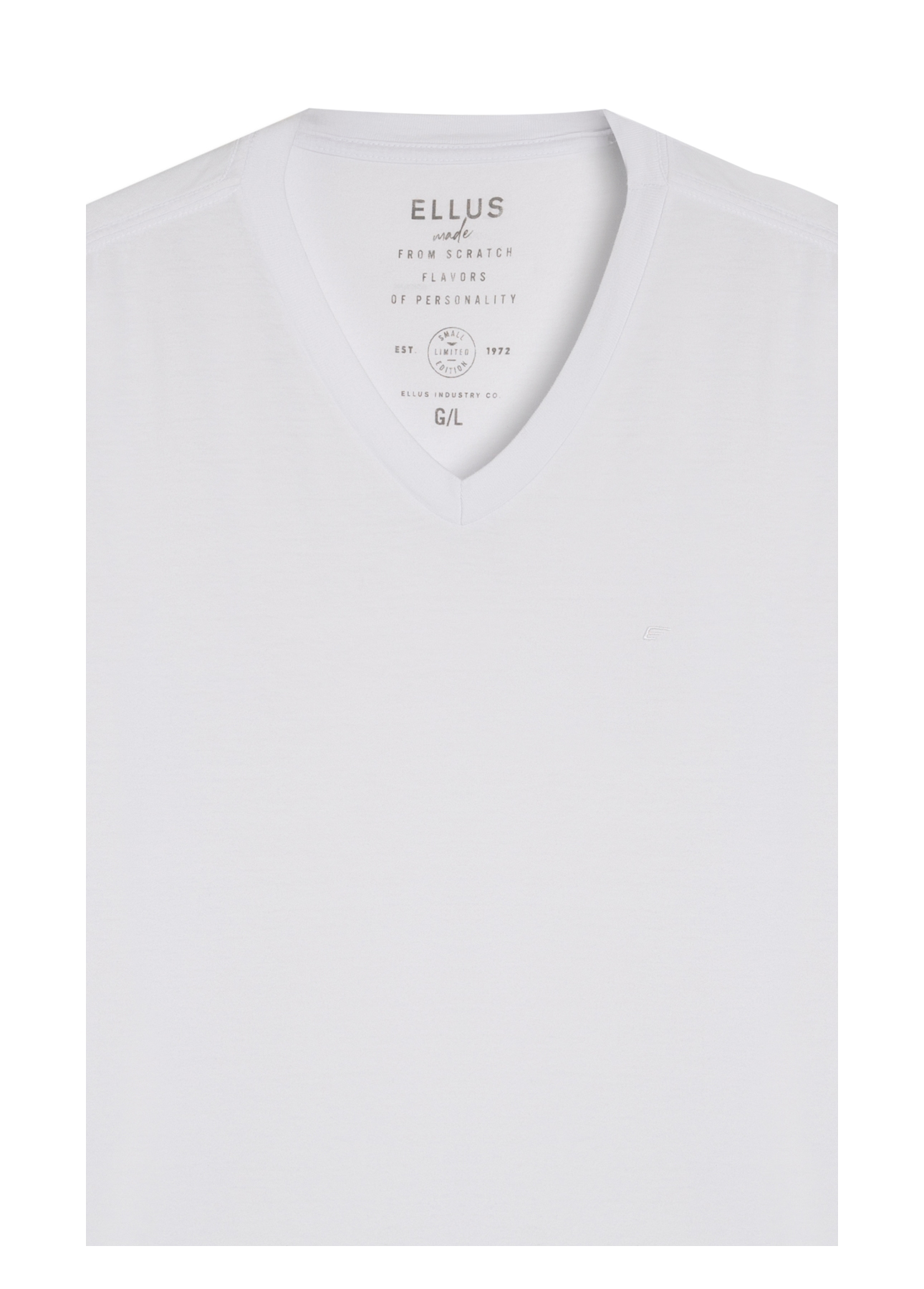 T-Shirt Cotton Fine Easa Classic Branco