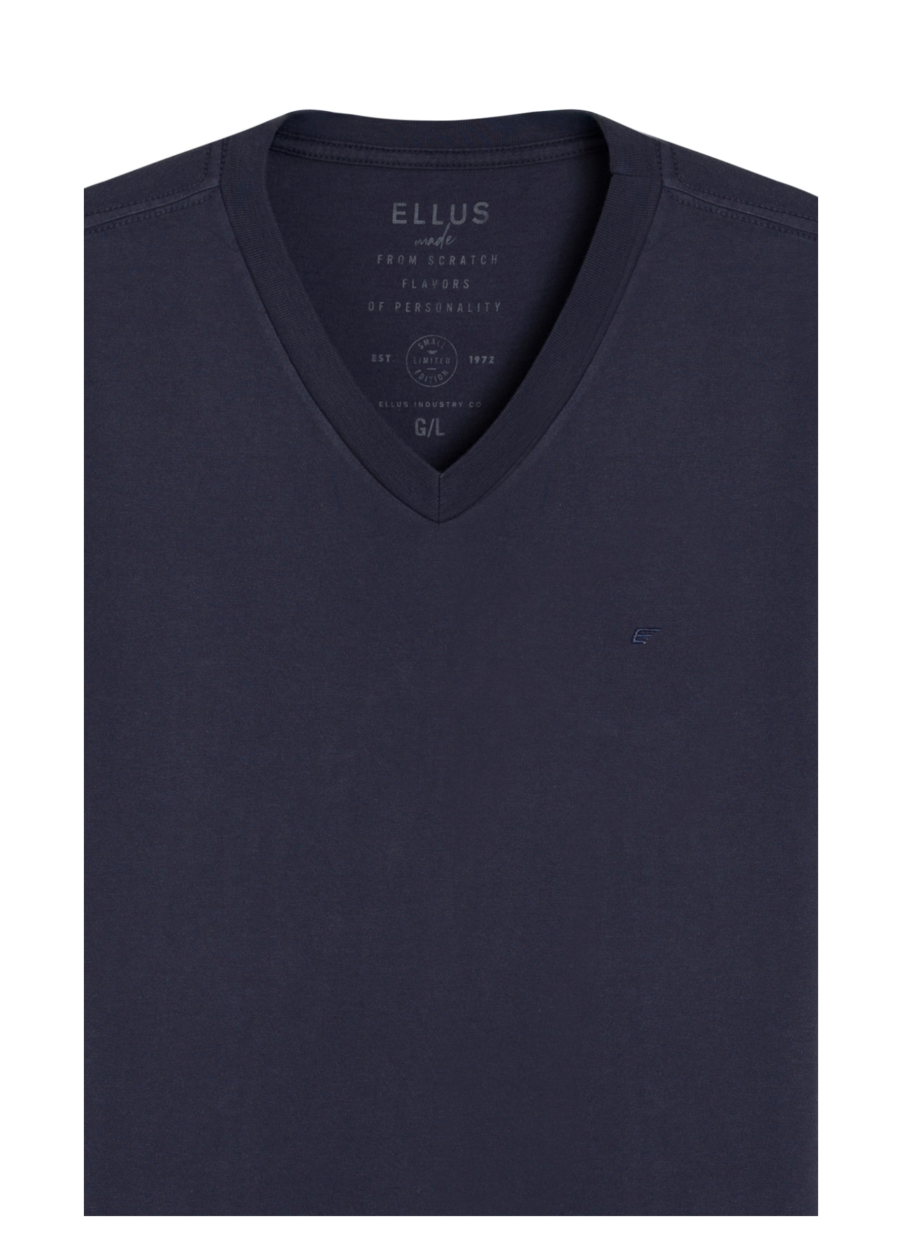 T-Shirt Cotton Fine Easa Classic Dark Navy