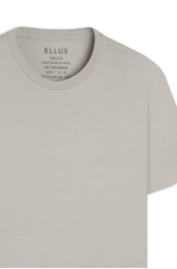 T-Shirt Cotton Fine Easa Classic Prata