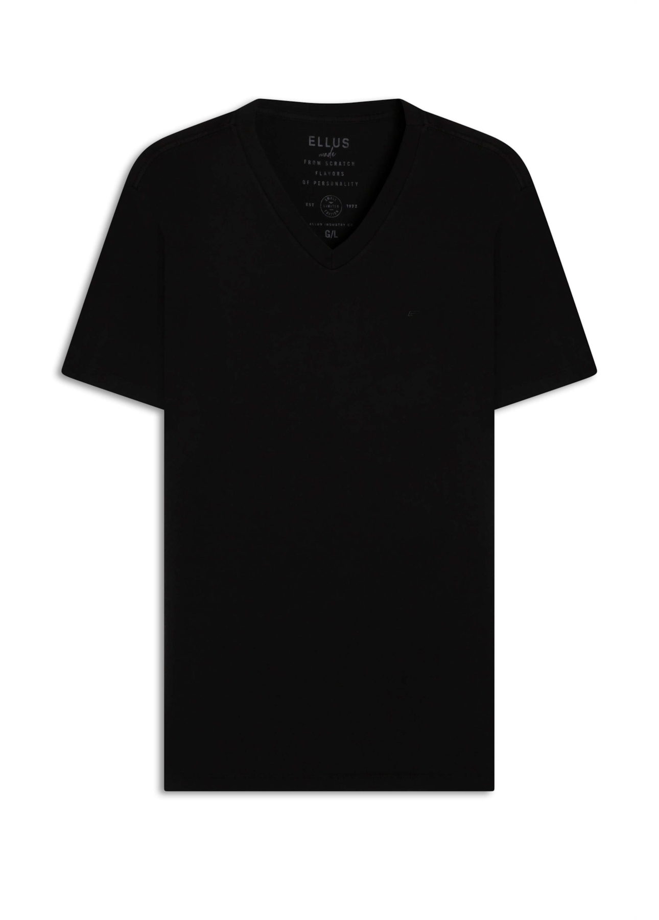 T-Shirt Cotton Fine Easa Classic Preto