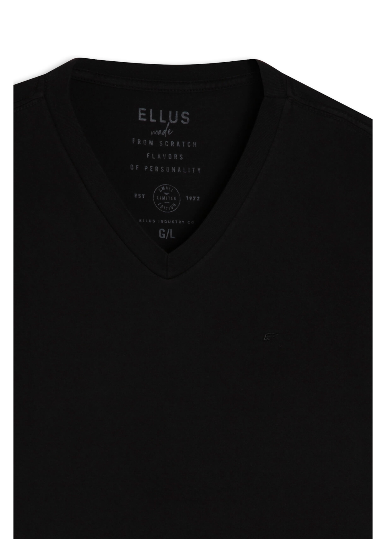 T-Shirt Cotton Fine Easa Classic Preto