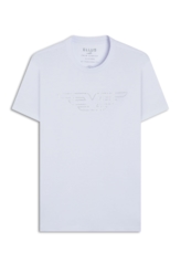 T-Shirt Cotton Fine Easa Duplo Hotfix Branco