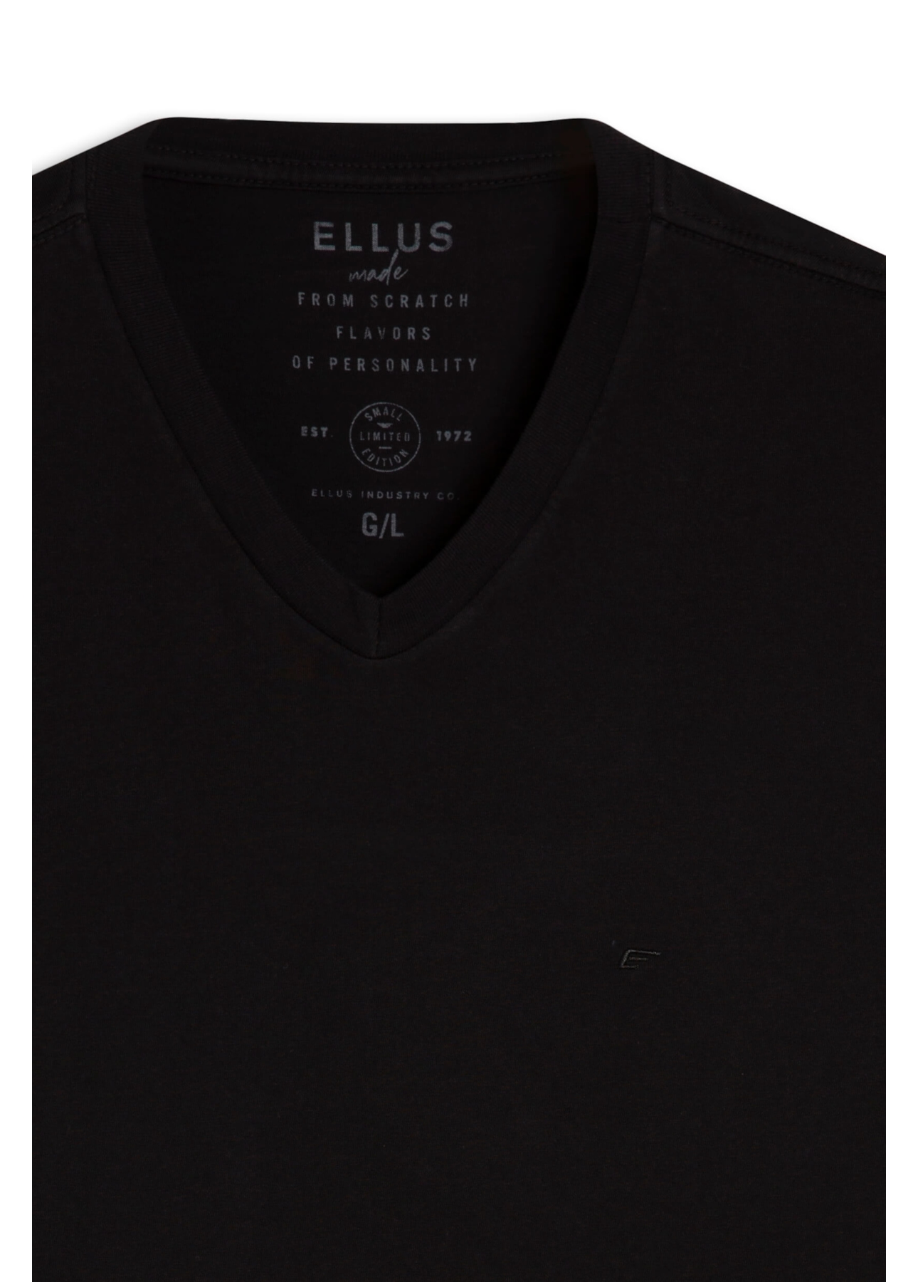 T-Shirt Cotton Fine Easa Preto