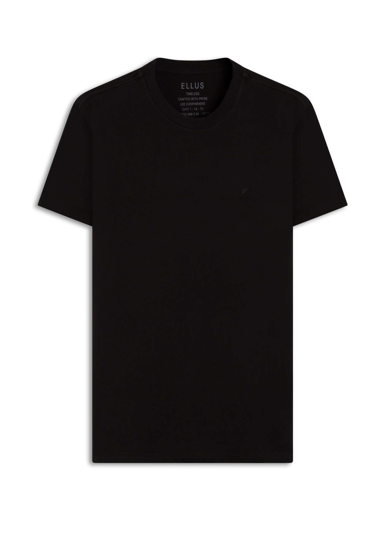 T-Shirt Cotton Fine Easa Preto