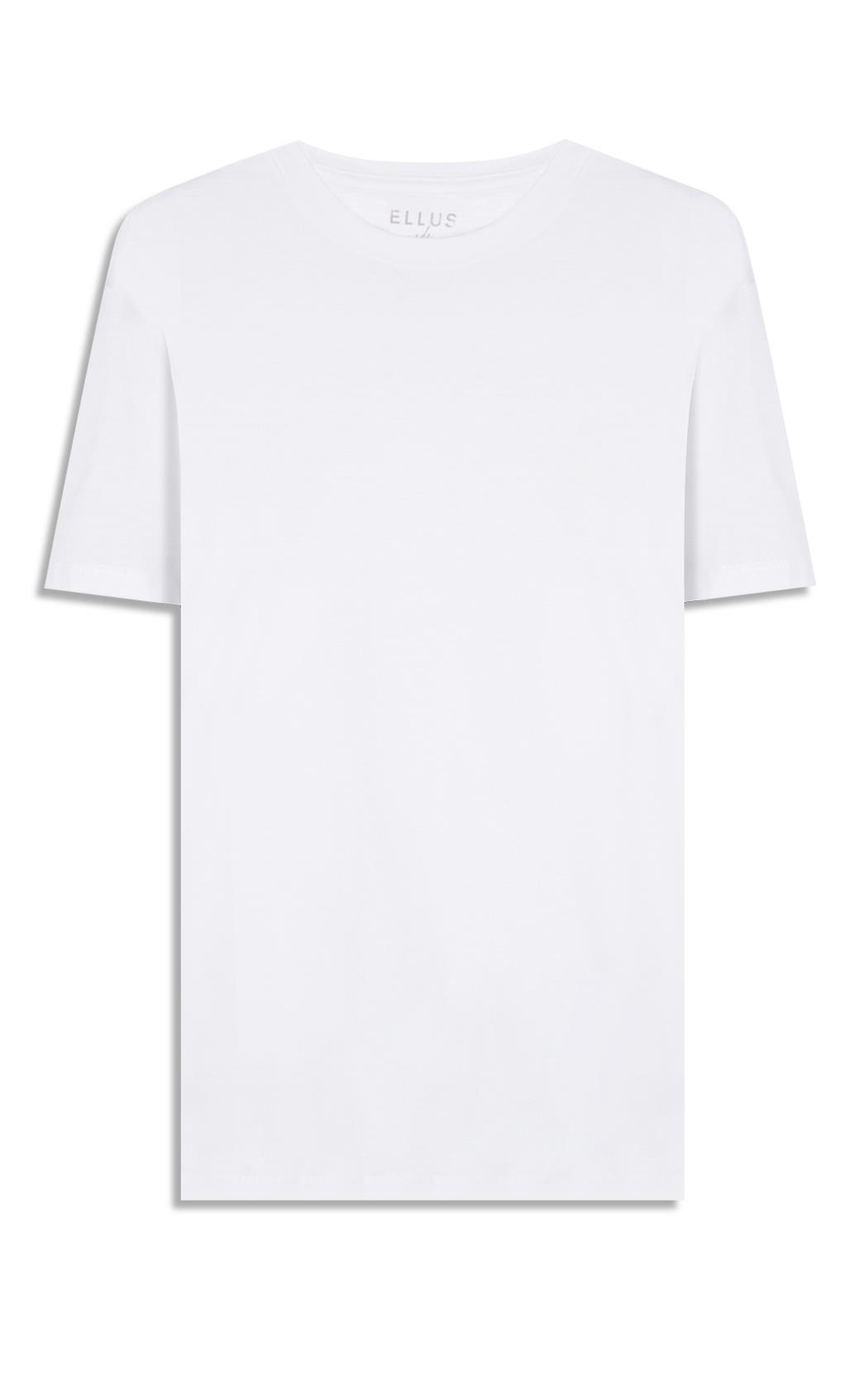 T-Shirt Cotton Fine Ellus Classic Branco