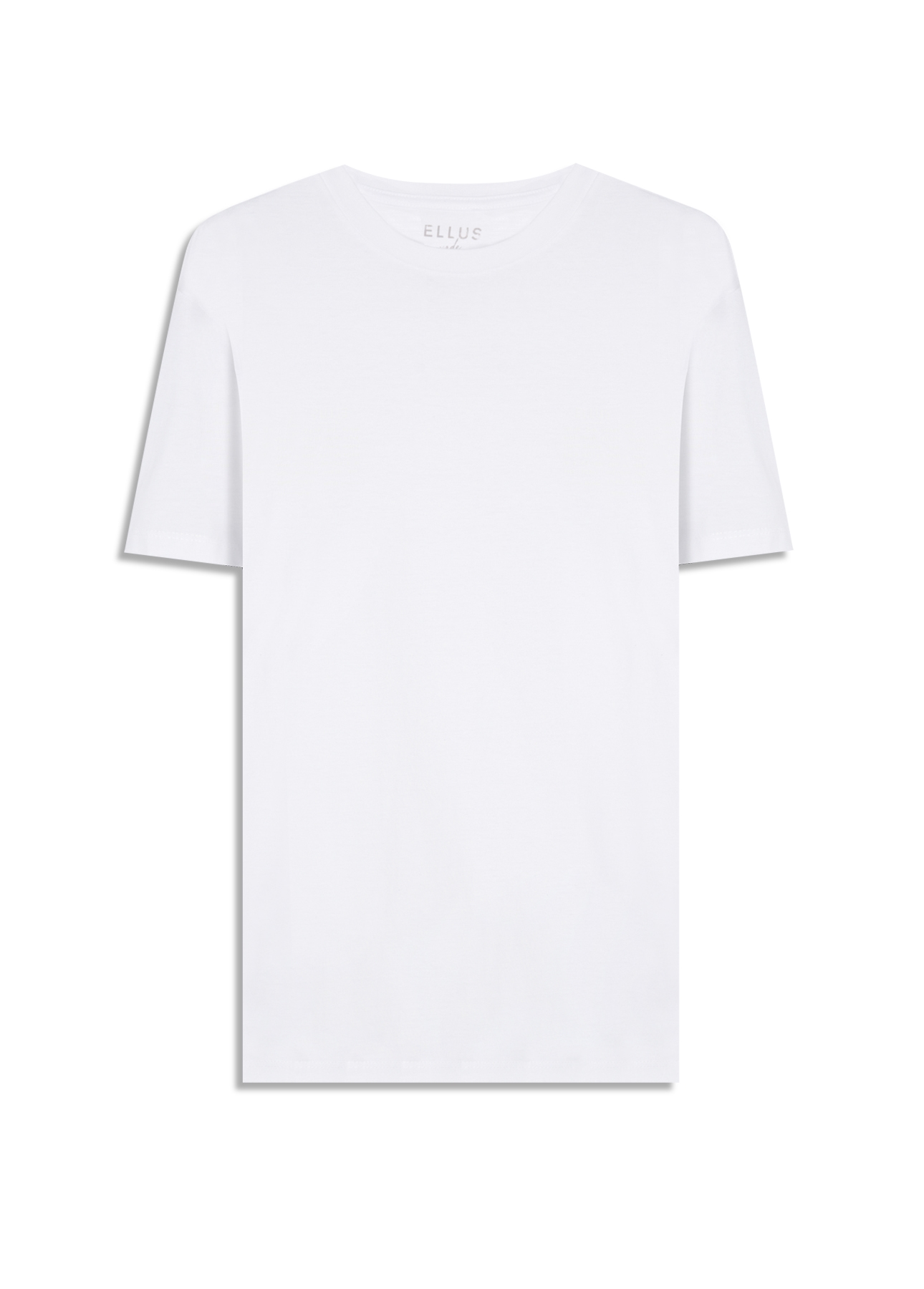 T-Shirt Cotton Fine Ellus  Classic Branco