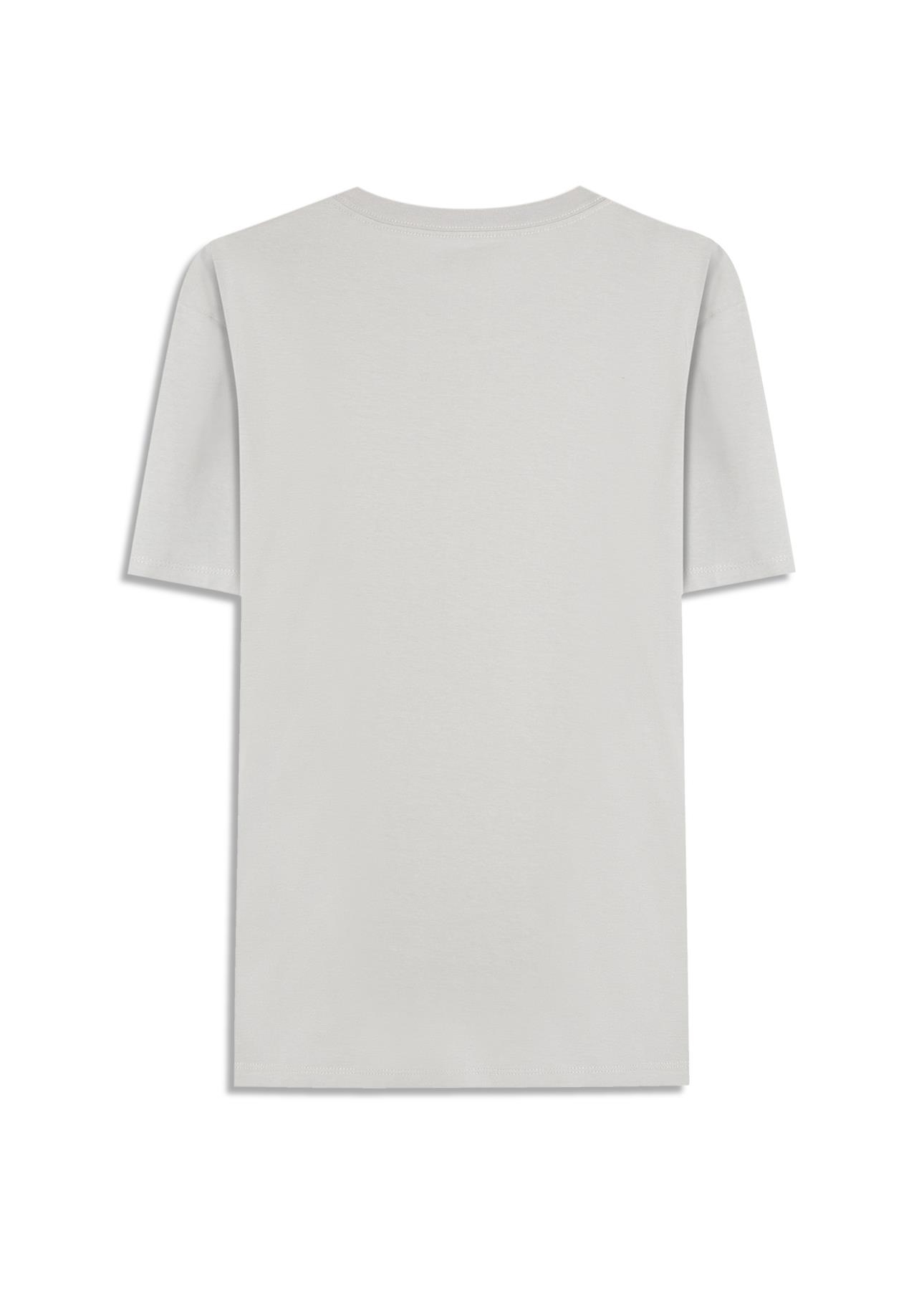 T-Shirt Cotton Fine Ellus Classic Mc Azul Seco