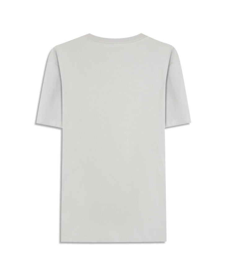 T-Shirt Cotton Fine Ellus Classic Mc Azul Seco