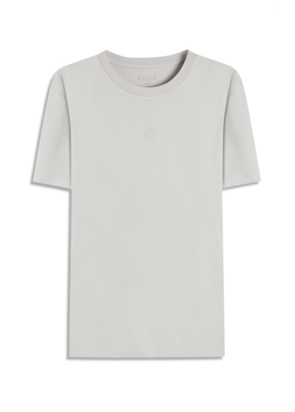 T-Shirt Cotton Fine Ellus Classic Mc Azul Seco