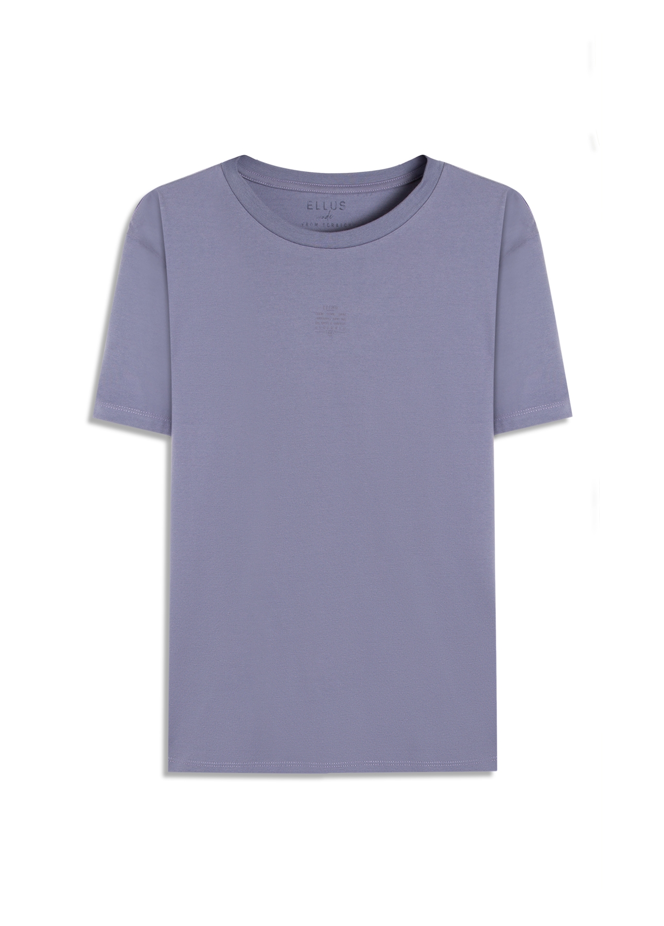 T-Shirt Cotton Fine Ellus Classic Mc Misty