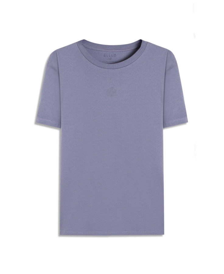 T-Shirt Cotton Fine Ellus Classic Mc Misty