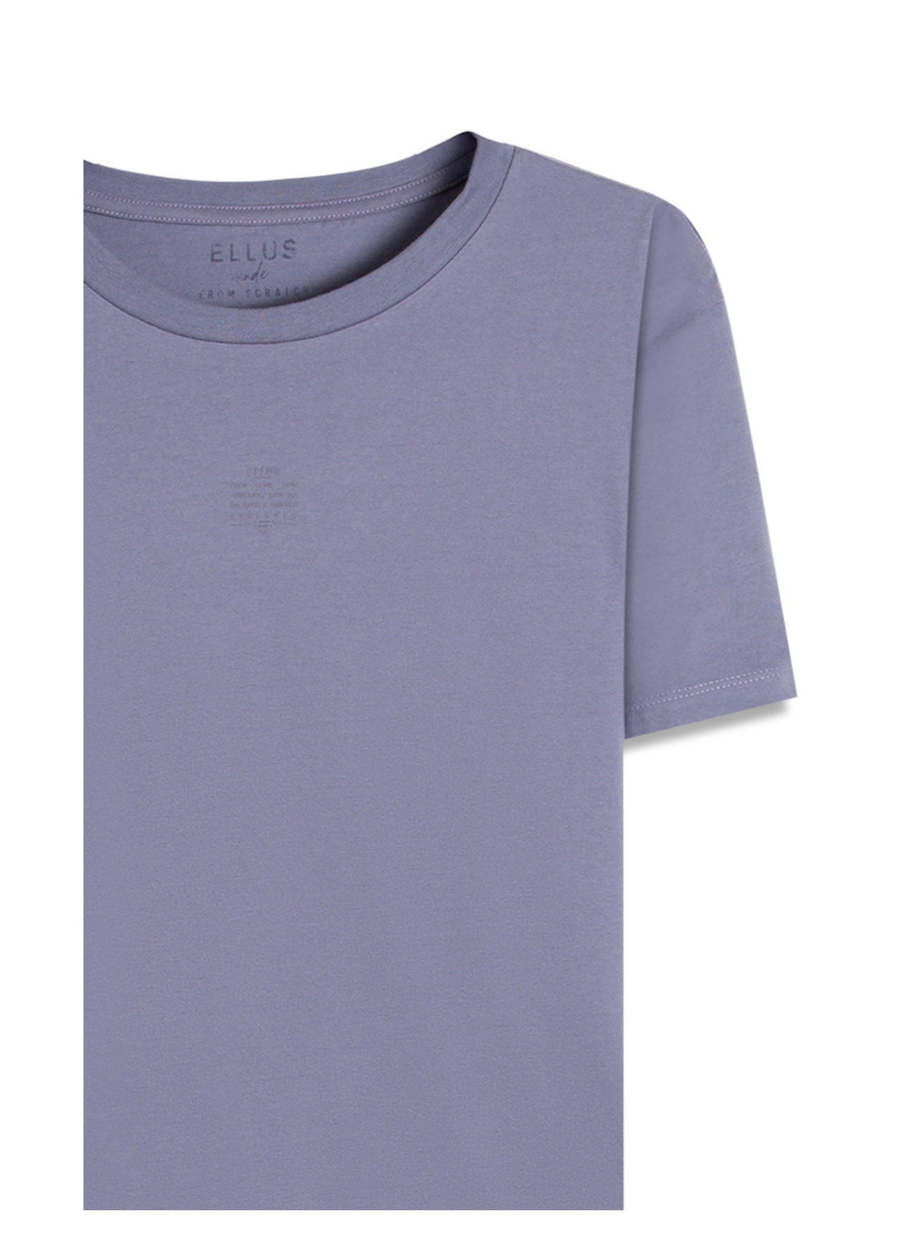 T-Shirt Cotton Fine Ellus Classic Mc Misty