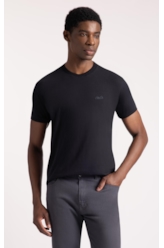 T-Shirt Cotton Fine Ellus Classic Preto
