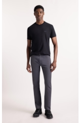 T-Shirt Cotton Fine Ellus Classic Preto