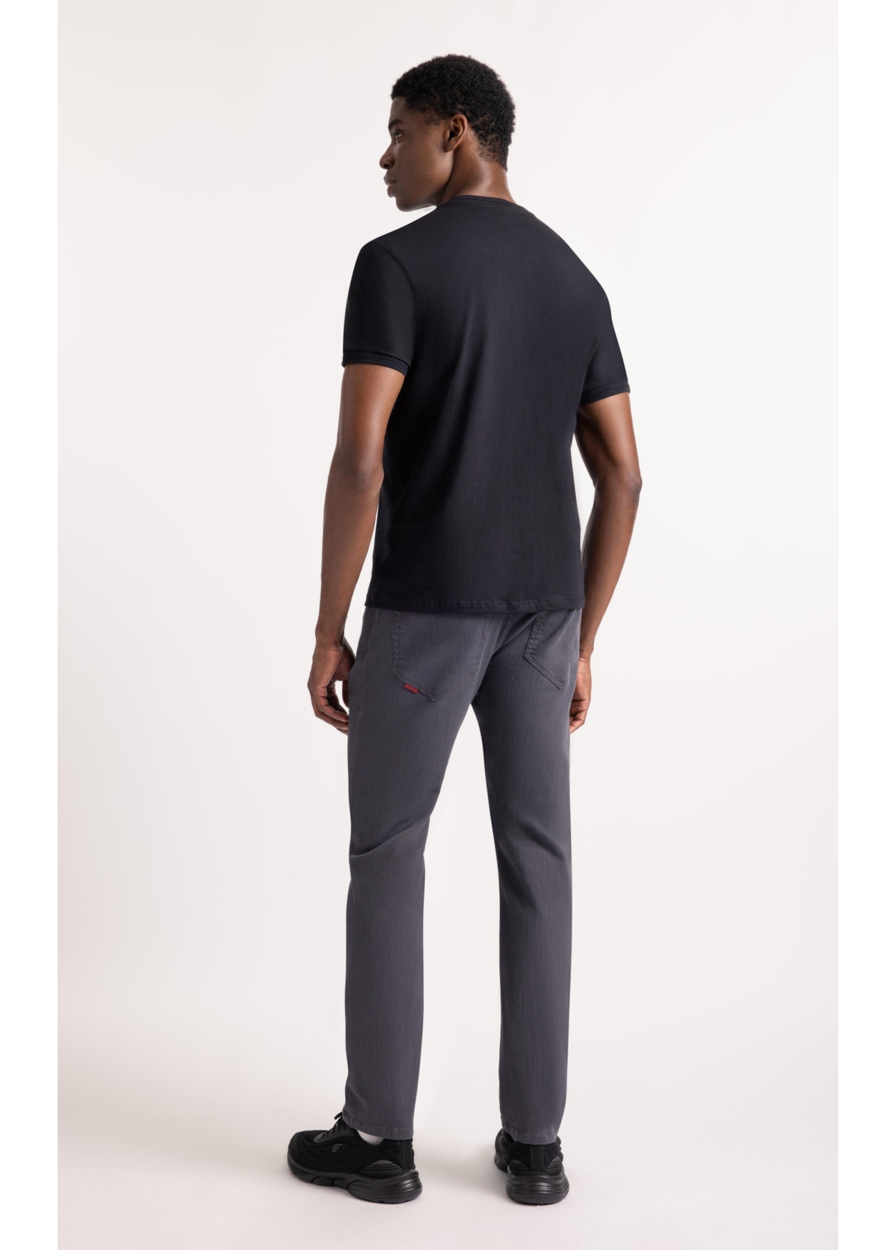 T-Shirt Cotton Fine Ellus Classic Preto