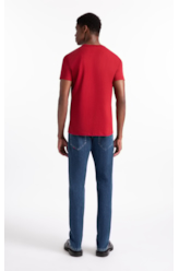 T-Shirt Cotton Fine Ellus Classic Vermelho