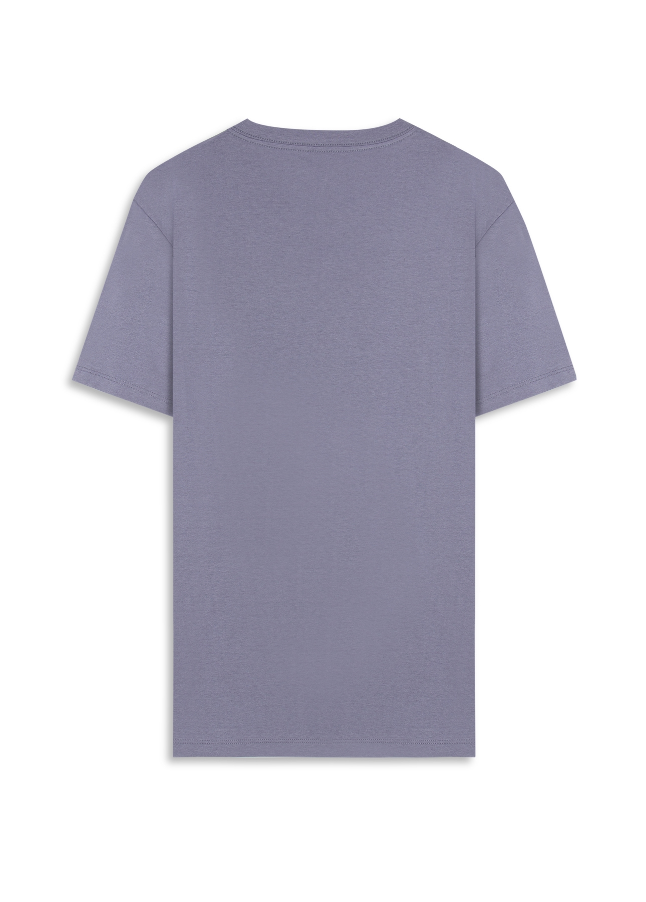 T-Shirt Cotton Fine Ellus Duocolor Classic Mc Blue Vintage