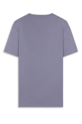 T-Shirt Cotton Fine Ellus Duocolor Classic Mc Blue Vintage
