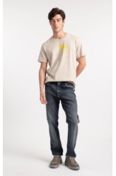 T-Shirt Cotton Fine Ellus High Desert Areia Seca