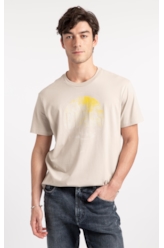 T-Shirt Cotton Fine Ellus High Desert Areia Seca