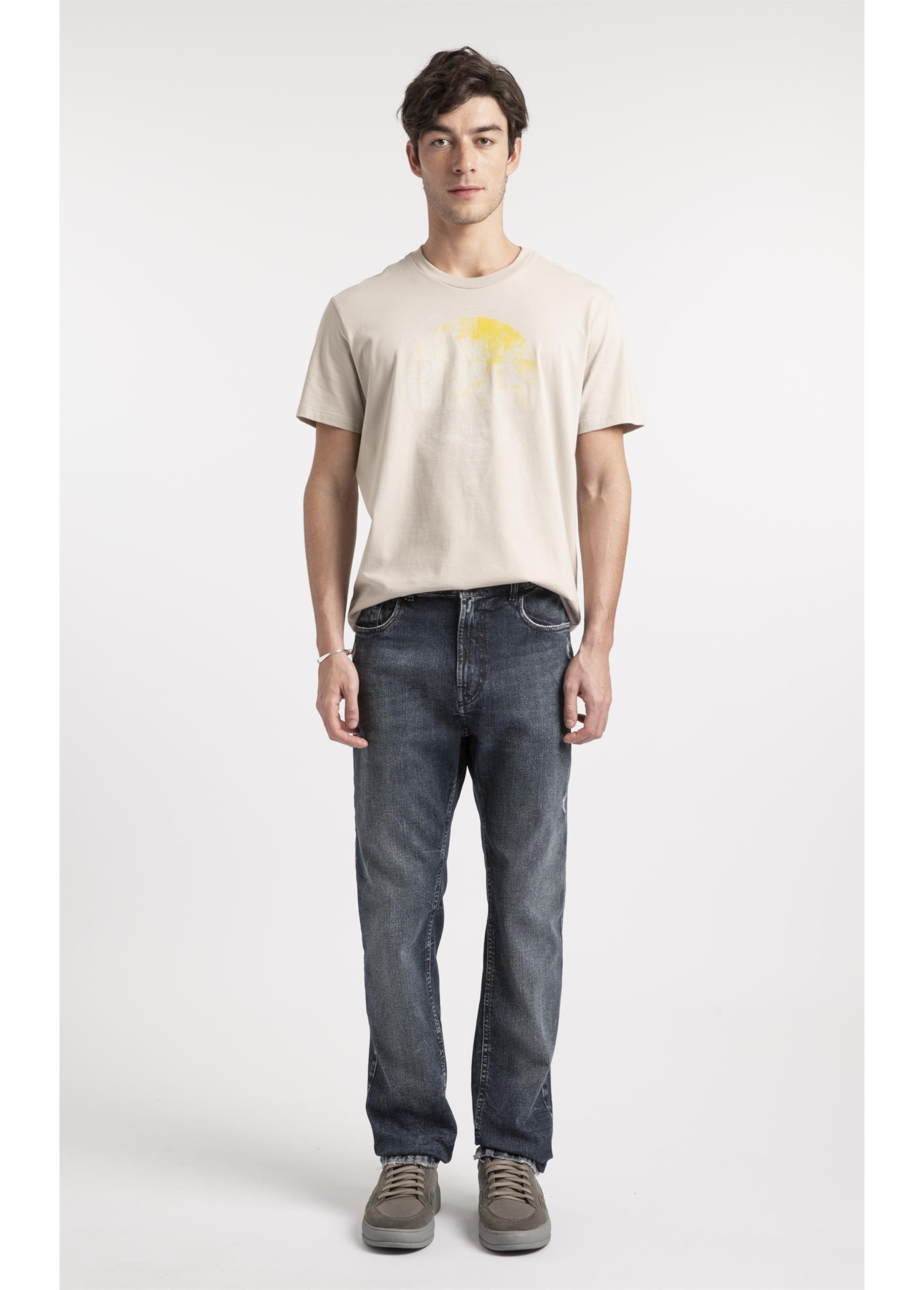 T-Shirt Cotton Fine Ellus High Desert Areia Seca