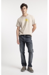 T-Shirt Cotton Fine Ellus High Desert Areia Seca