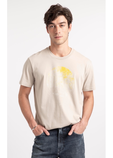 T-Shirt Cotton Fine Ellus High Desert Areia Seca
