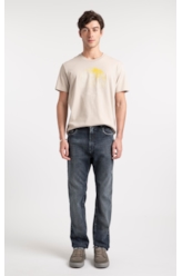 T-Shirt Cotton Fine Ellus High Desert Areia Seca