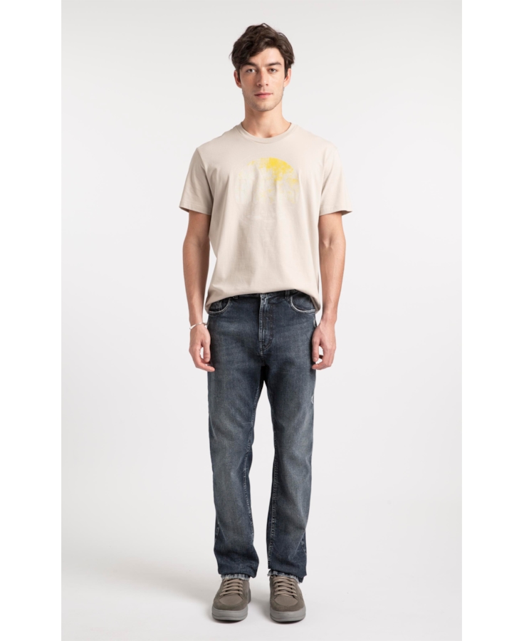 T-Shirt Cotton Fine Ellus High Desert Areia Seca