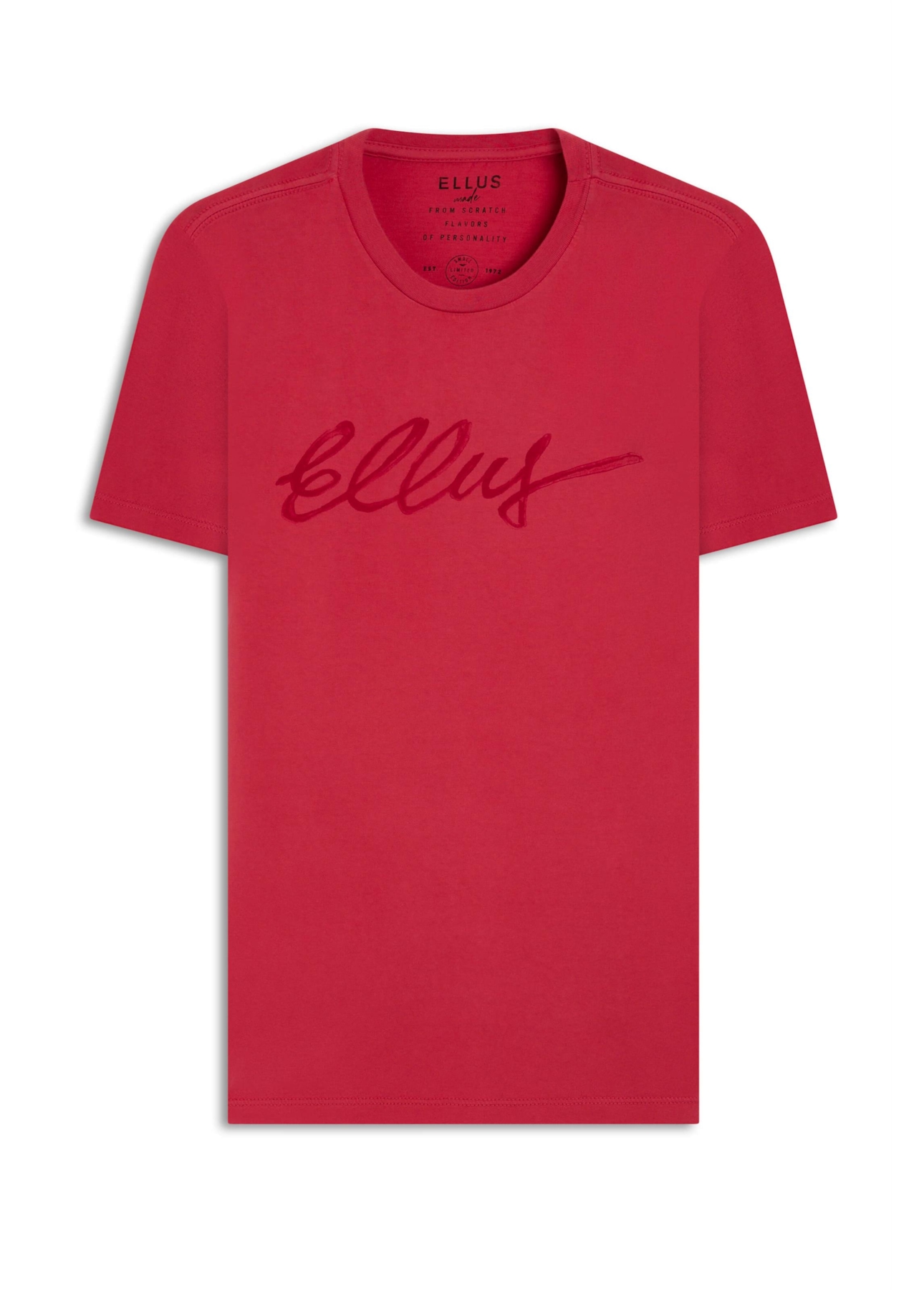 T-Shirt Cotton Fine Ellus Manual Classic Pitaya