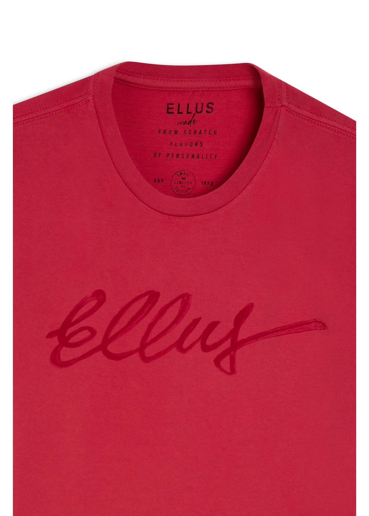 T-Shirt Cotton Fine Ellus Manual Classic Pitaya